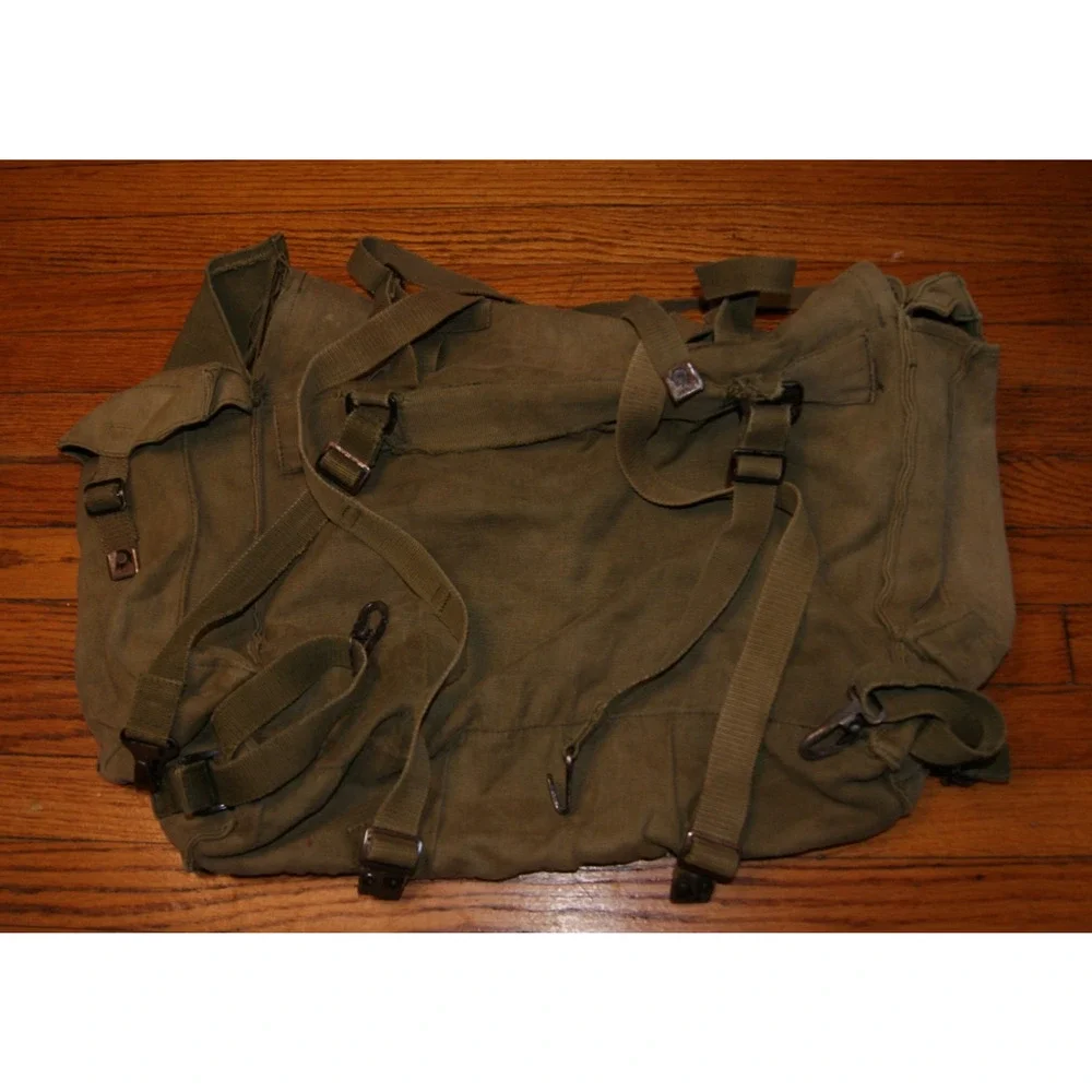 Original Desert Storm / OIF Iraq Bringback - Iraqi Unit Marked P58 Field Bag